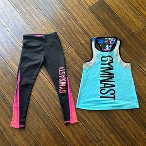 Two-piece justice gymnast bundle